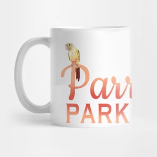 Parrot Parking - Pineapple Conure Mug